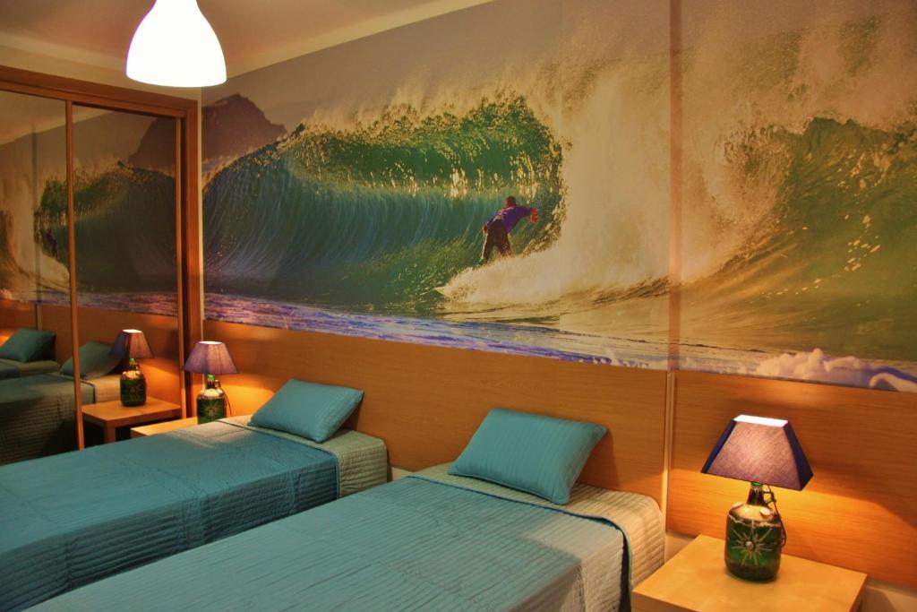 Supertubos Beach Hostel Atouguia Da Baleia Kamer foto